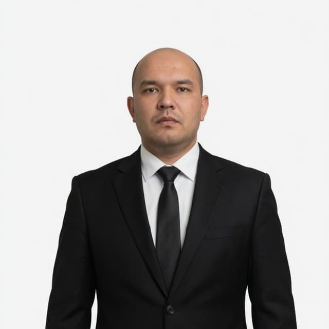 Mansurov Baxodir Yashin o'g'li